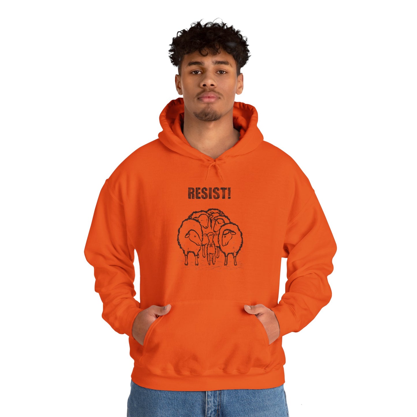 RESIST! - Unisex Heavy Blend™ Hooded Sweatshirt