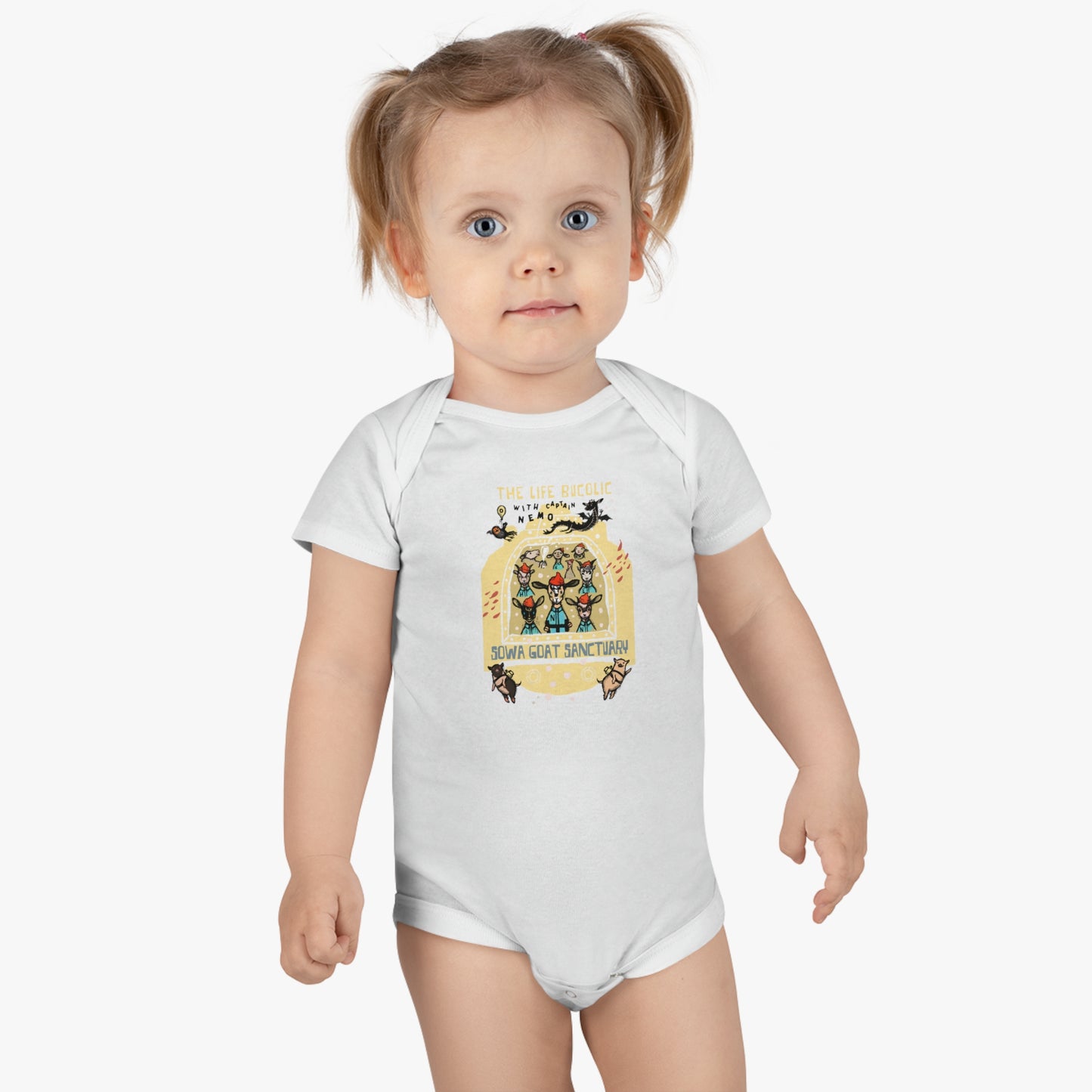 The Life Bucolic with Captain Nemo! - Baby Short Sleeve Onesie®