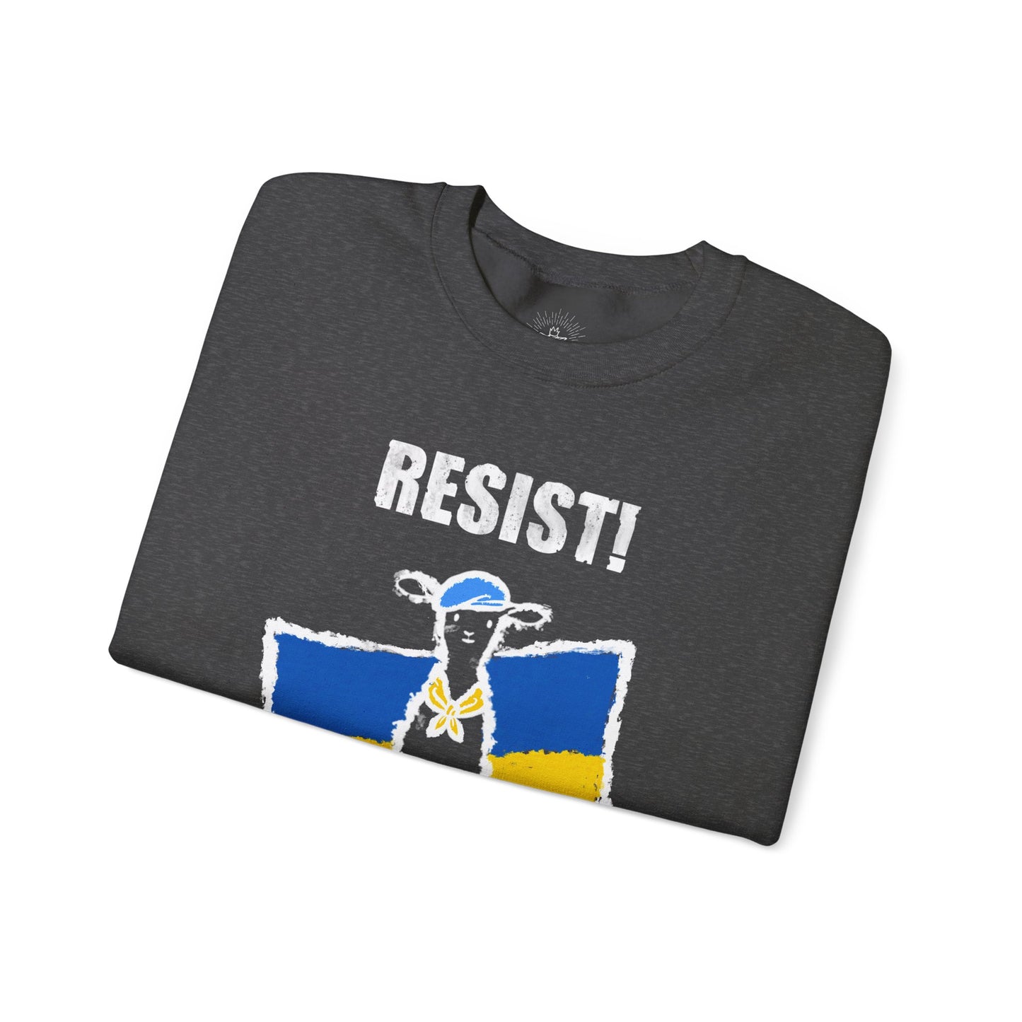 Stand with Resistance Baby - Unisex Heavy Blend™ Crewneck Sweatshirt