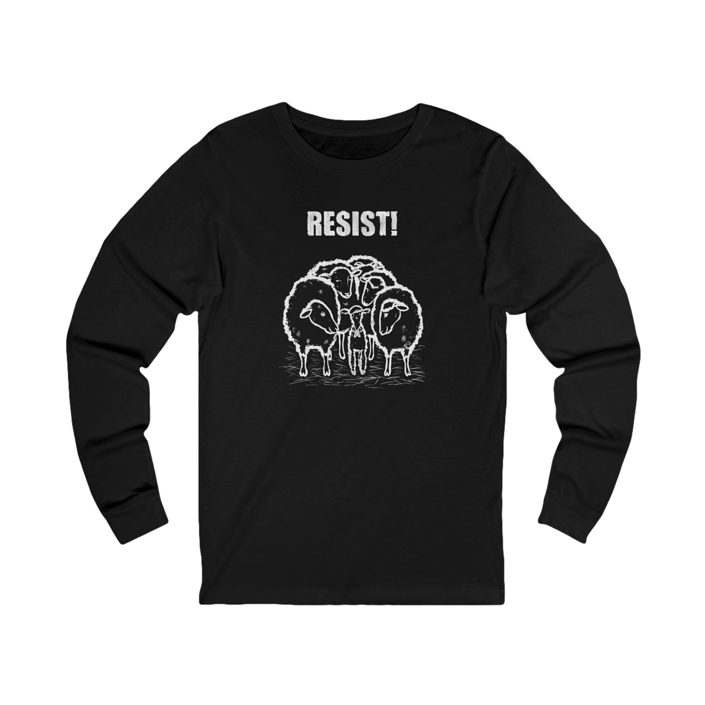 RESIST! - Unisex Jersey Long Sleeve Tee