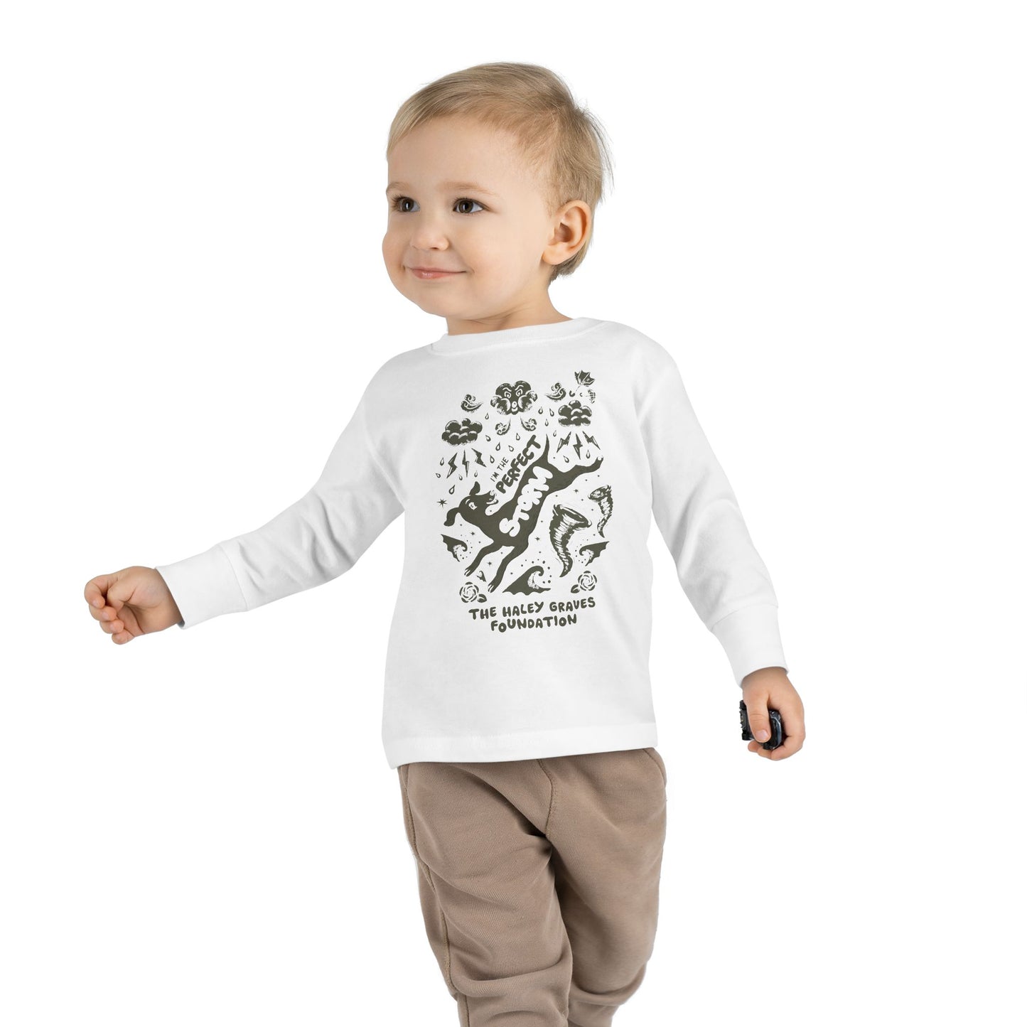 HALEY GRAVES FOUNDATION - STORMY - Toddler Long Sleeve Tee