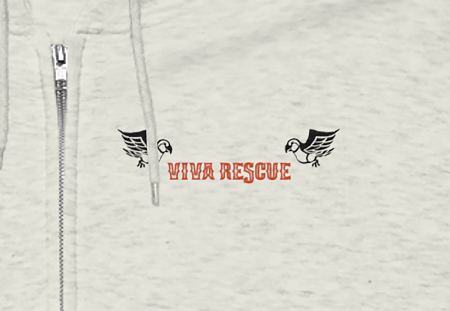 Viva Rescue - Maya's Motorcycle Club - Unisex Premium Full Zip Hoodie