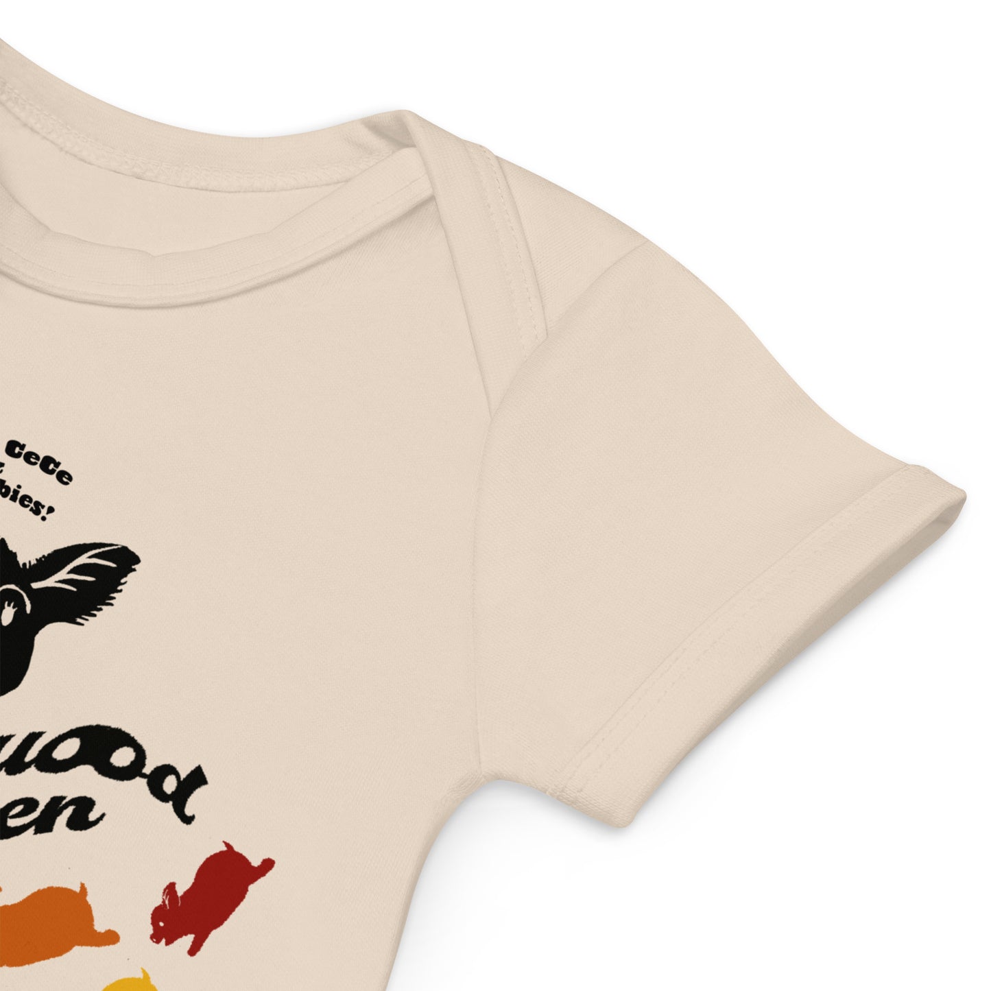 Heartwood Haven - Mama CeCe & Her Babies - Organic cotton baby bodysuit