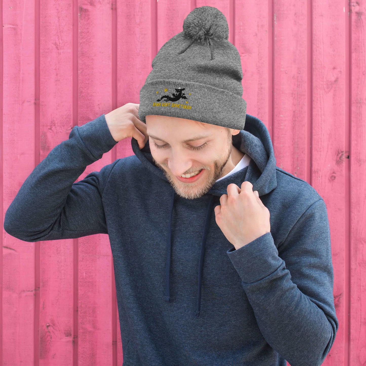 Koi - Pom-Pom Beanie