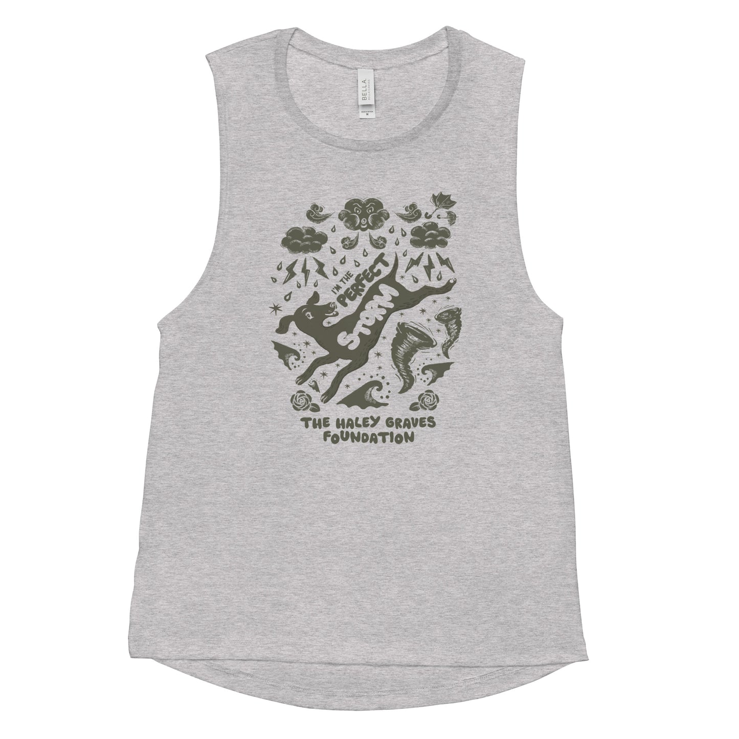 HALEY GRAVES FOUNDATION - STORMY - Ladies’ Muscle Tank