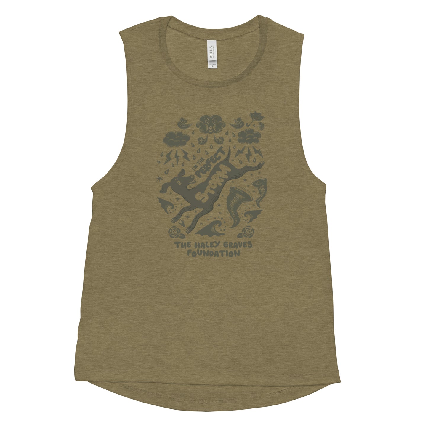 HALEY GRAVES FOUNDATION - STORMY - Ladies’ Muscle Tank