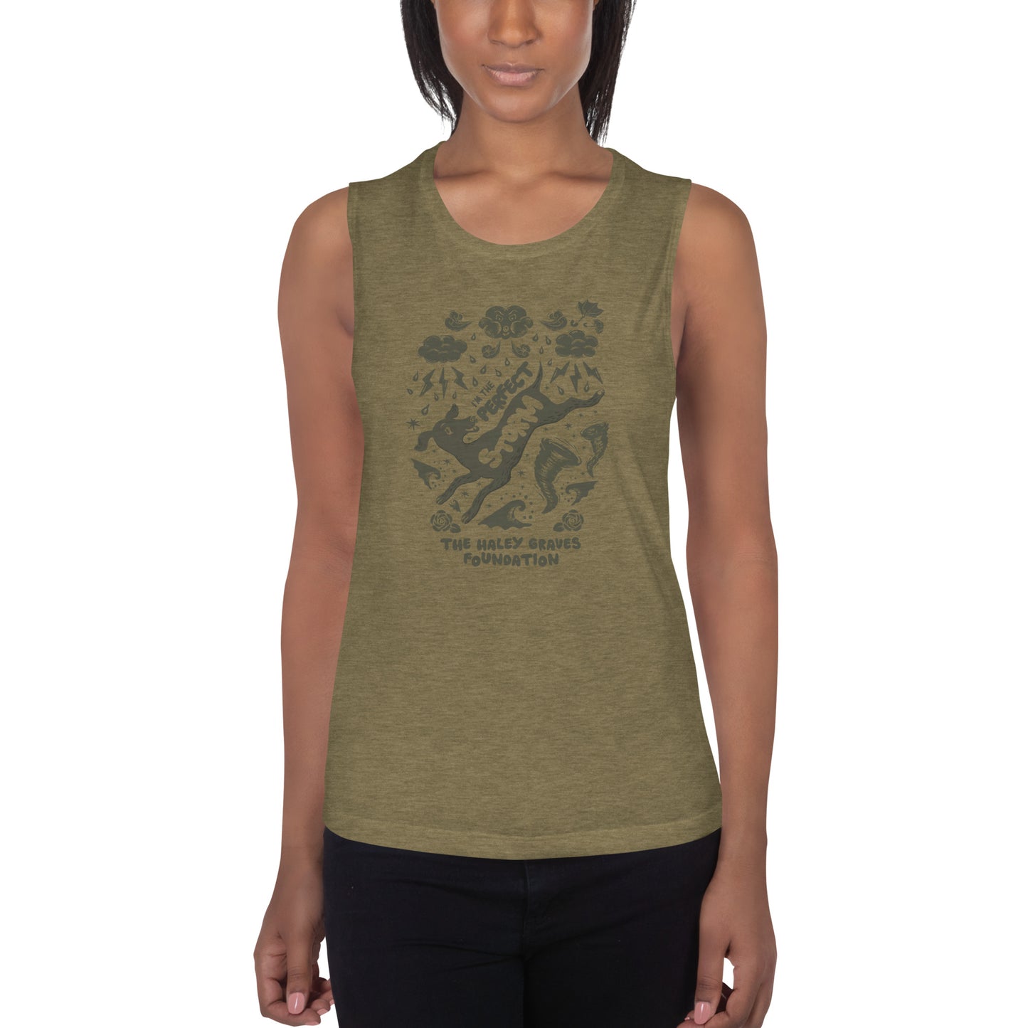 HALEY GRAVES FOUNDATION - STORMY - Ladies’ Muscle Tank