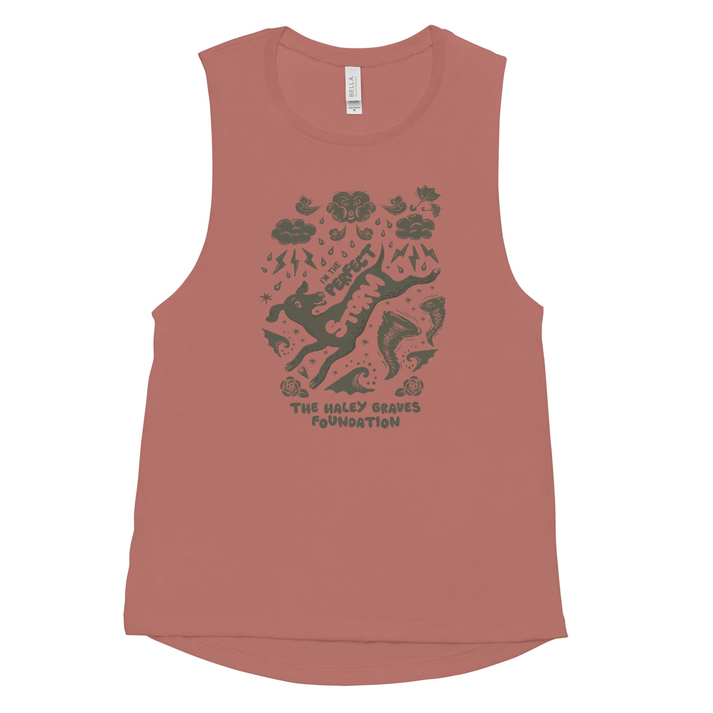 HALEY GRAVES FOUNDATION - STORMY - Ladies’ Muscle Tank