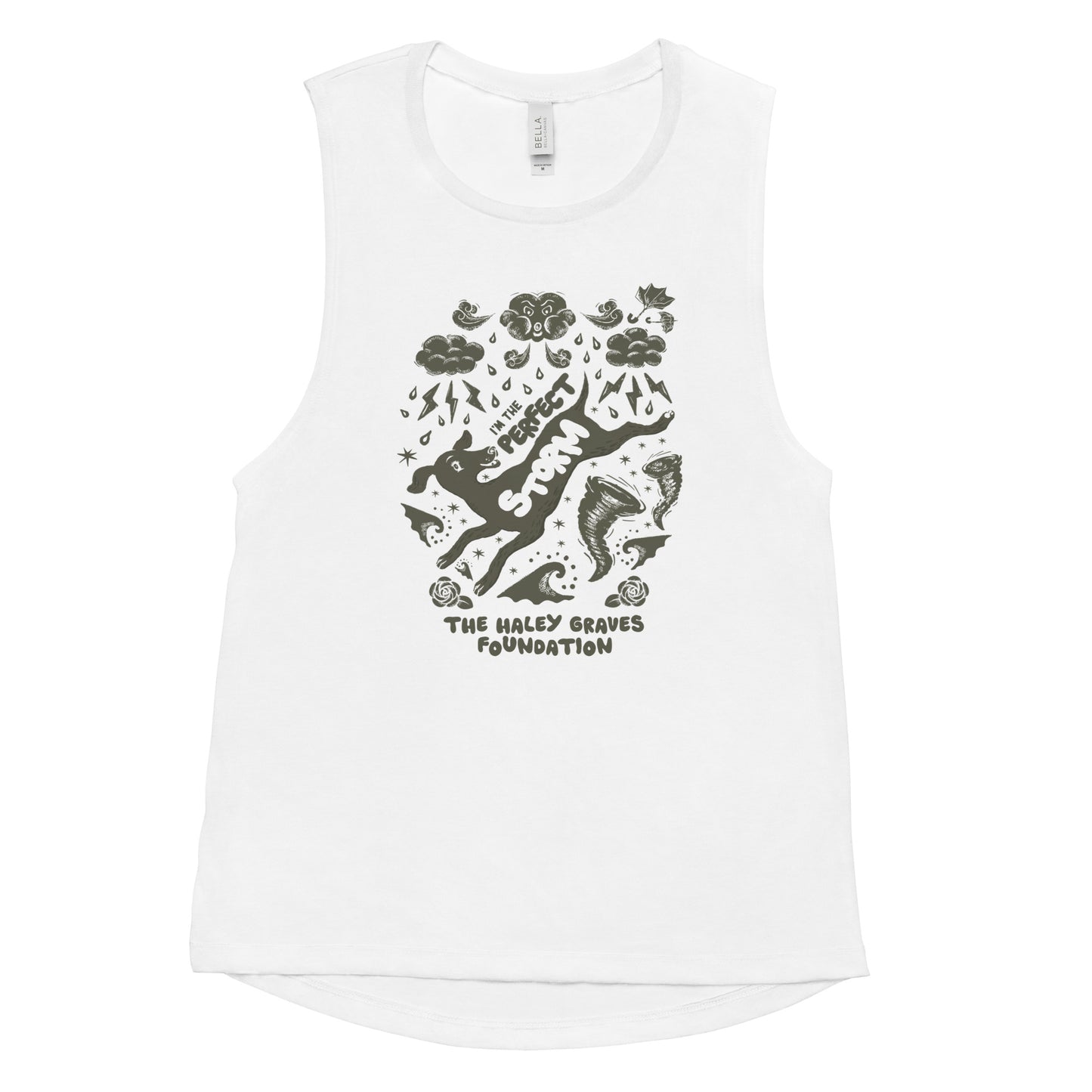 HALEY GRAVES FOUNDATION - STORMY - Ladies’ Muscle Tank