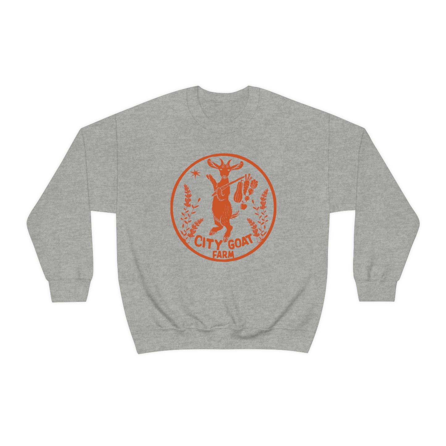 CITY GOAT FARM - GUIDING STAR - Unisex Heavy Blend™ Crewneck Sweatshirt