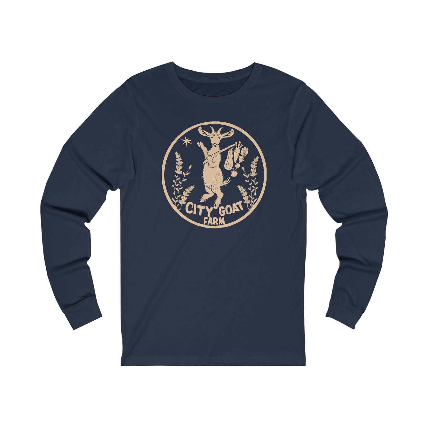 CITY GOAT FARM - GUIDING STAR - Unisex Jersey Long Sleeve Tee