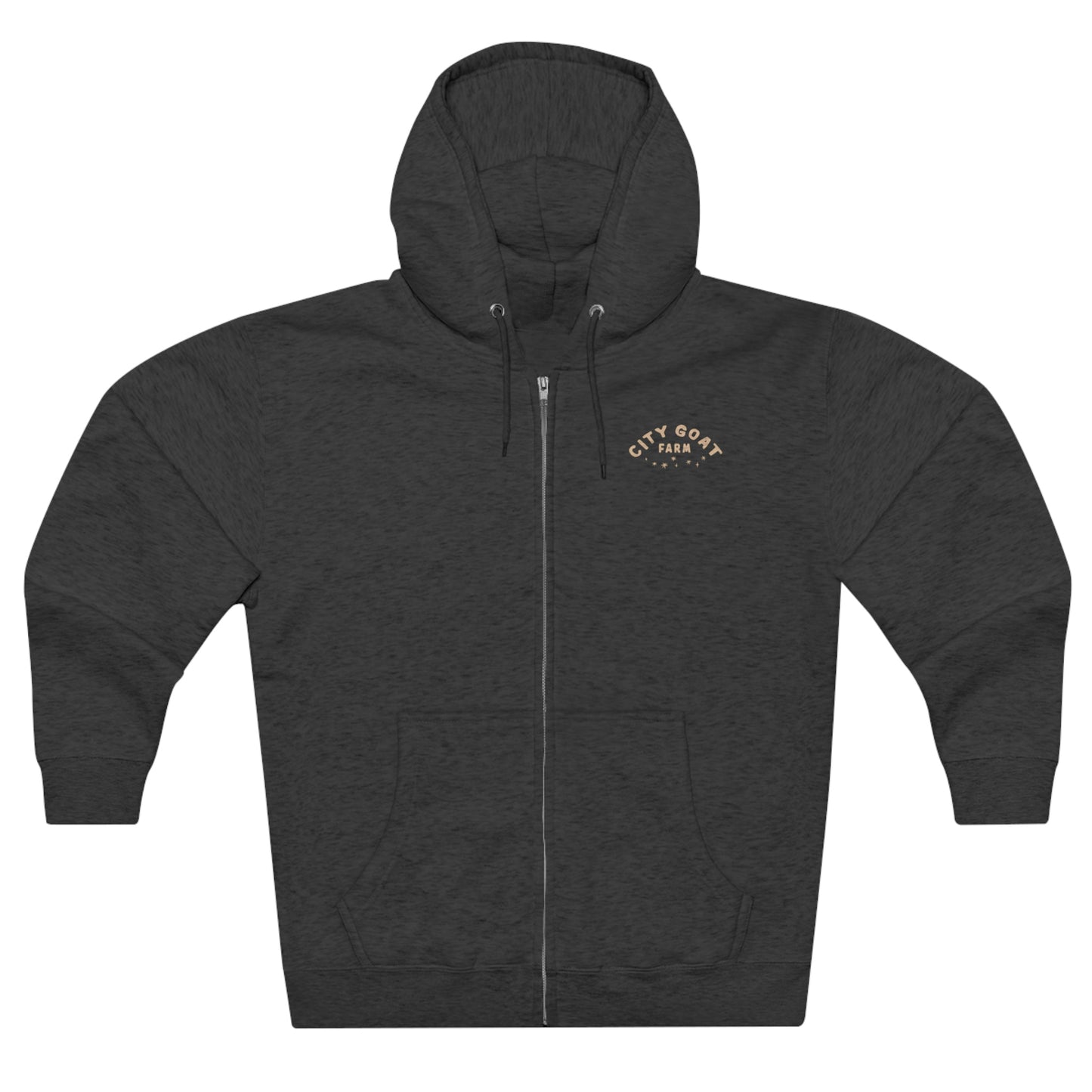 CITY GOAT FARM - GUIDING STAR - Unisex Premium Full Zip Hoodie