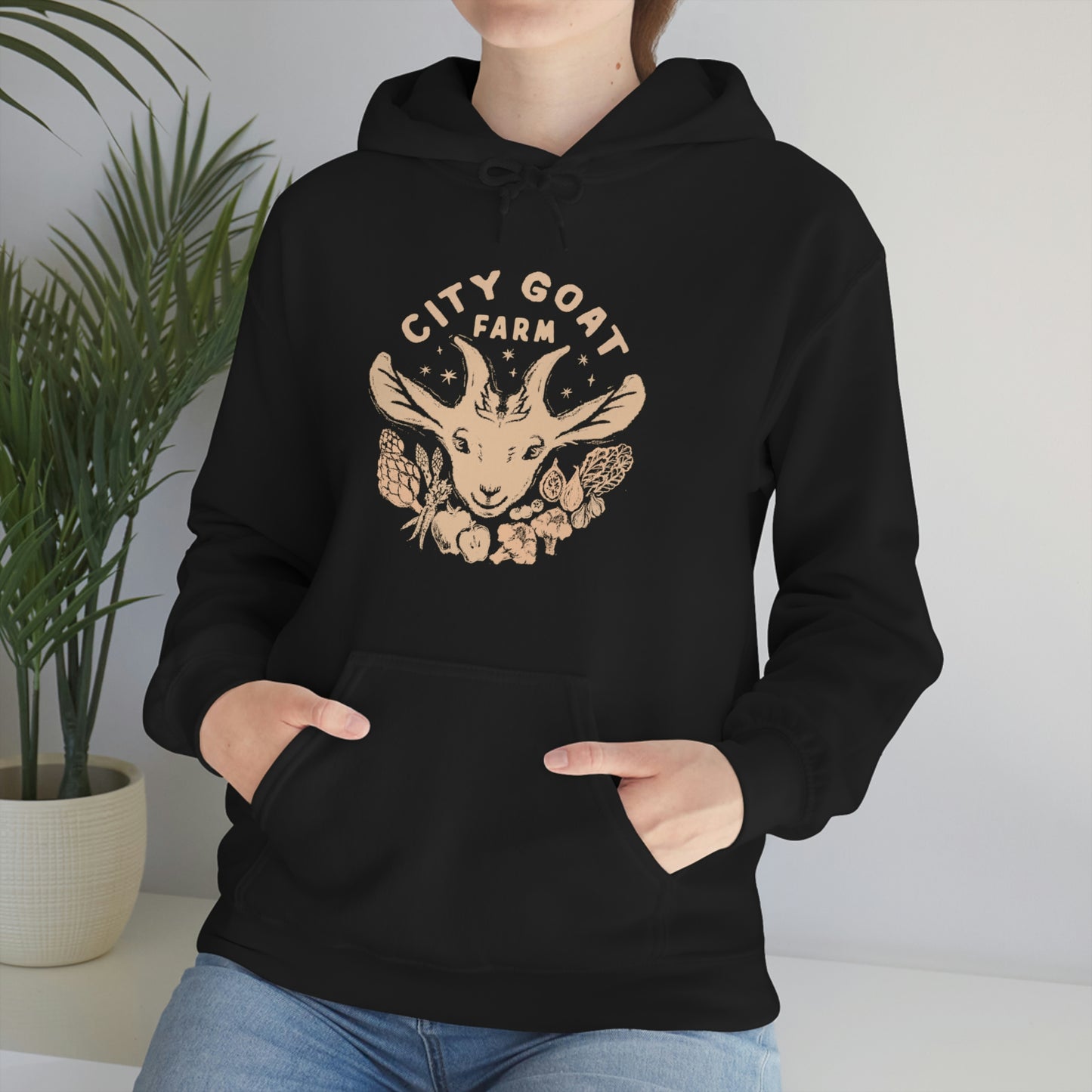 CITY GOAT FARM - HILDY - Unisex Heavy Blend™ Hooded Sweatshirt