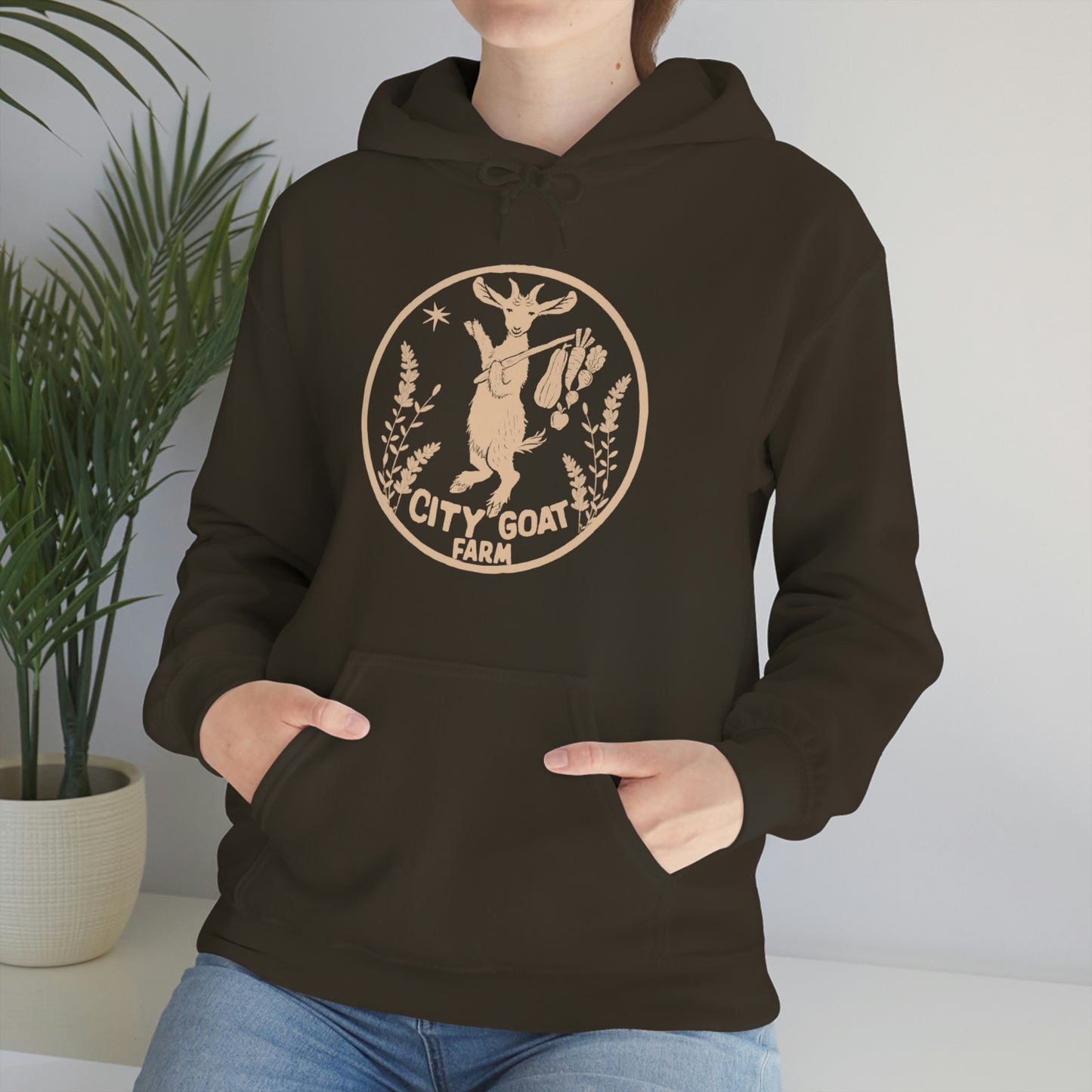 CITY GOAT FARM - GUIDING STAR - Unisex Heavy Blend™ Hooded Sweatshirt