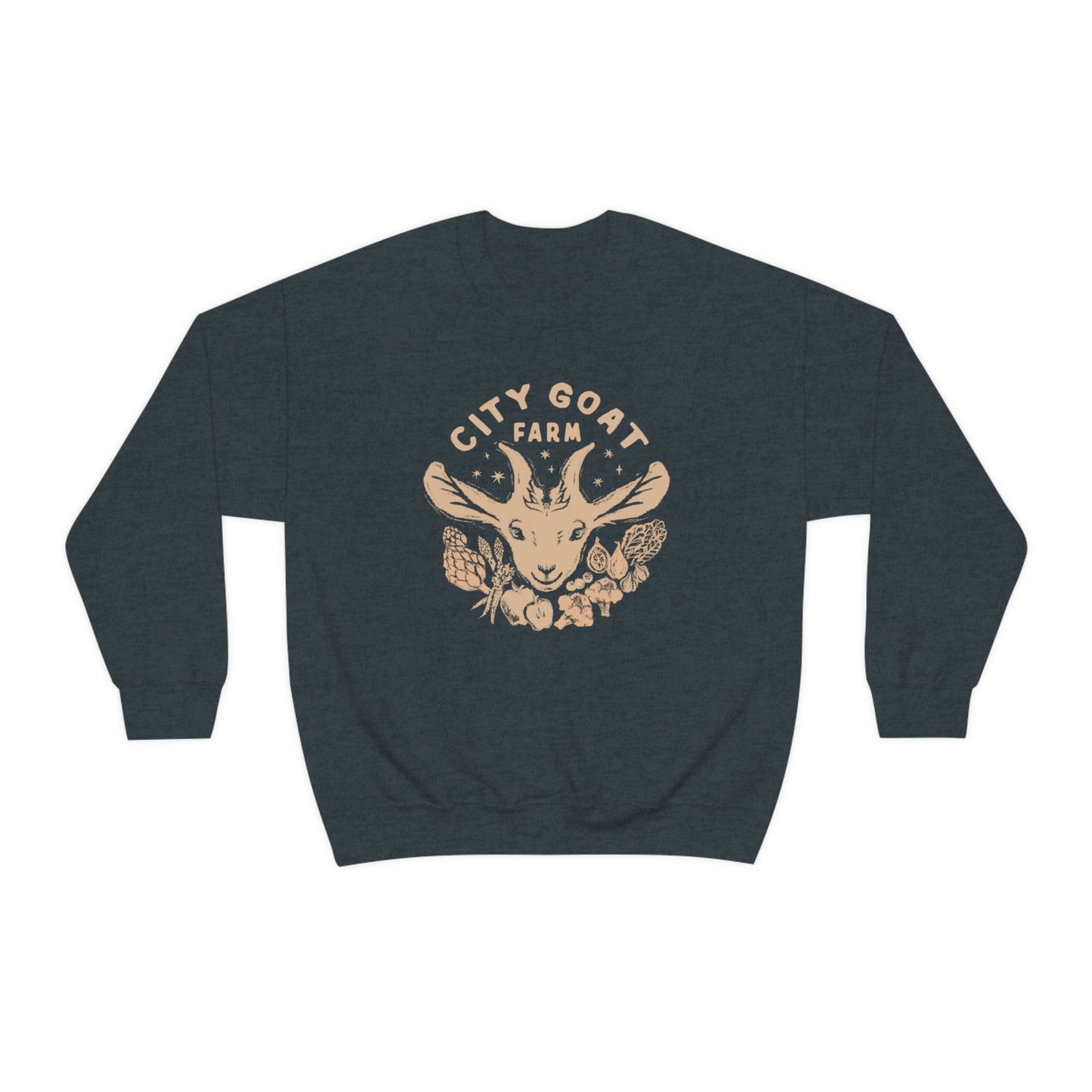 CITY GOAT FARM - HILDY - Unisex Heavy Blend™ Crewneck Sweatshirt