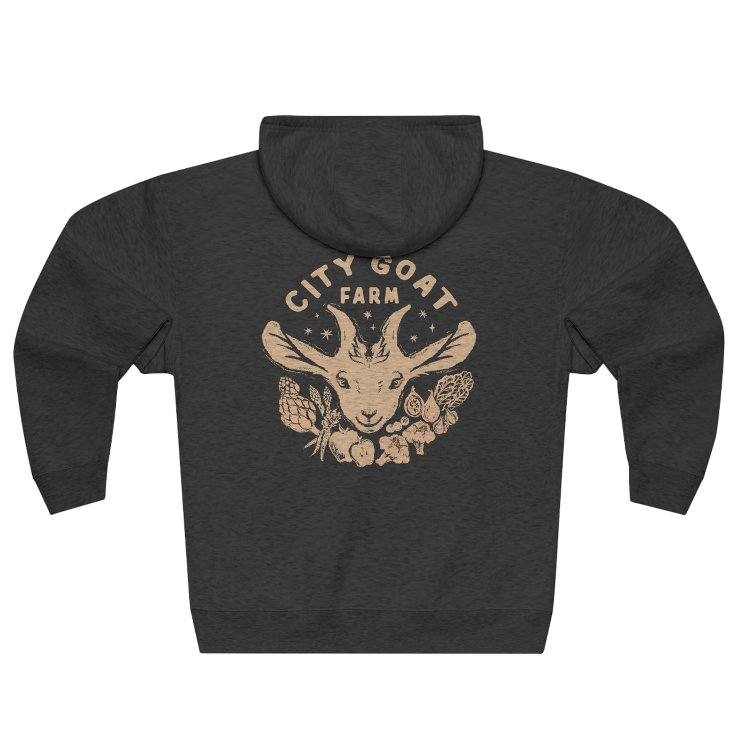 CITY GOAT FARM - HILDY - Unisex Premium Full Zip Hoodie