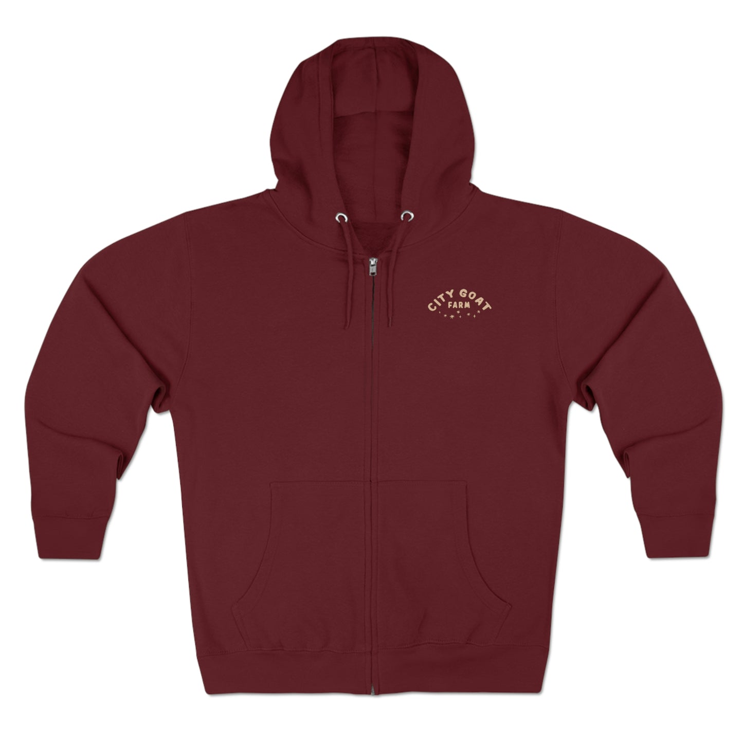 CITY GOAT FARM - HILDY - Unisex Premium Full Zip Hoodie