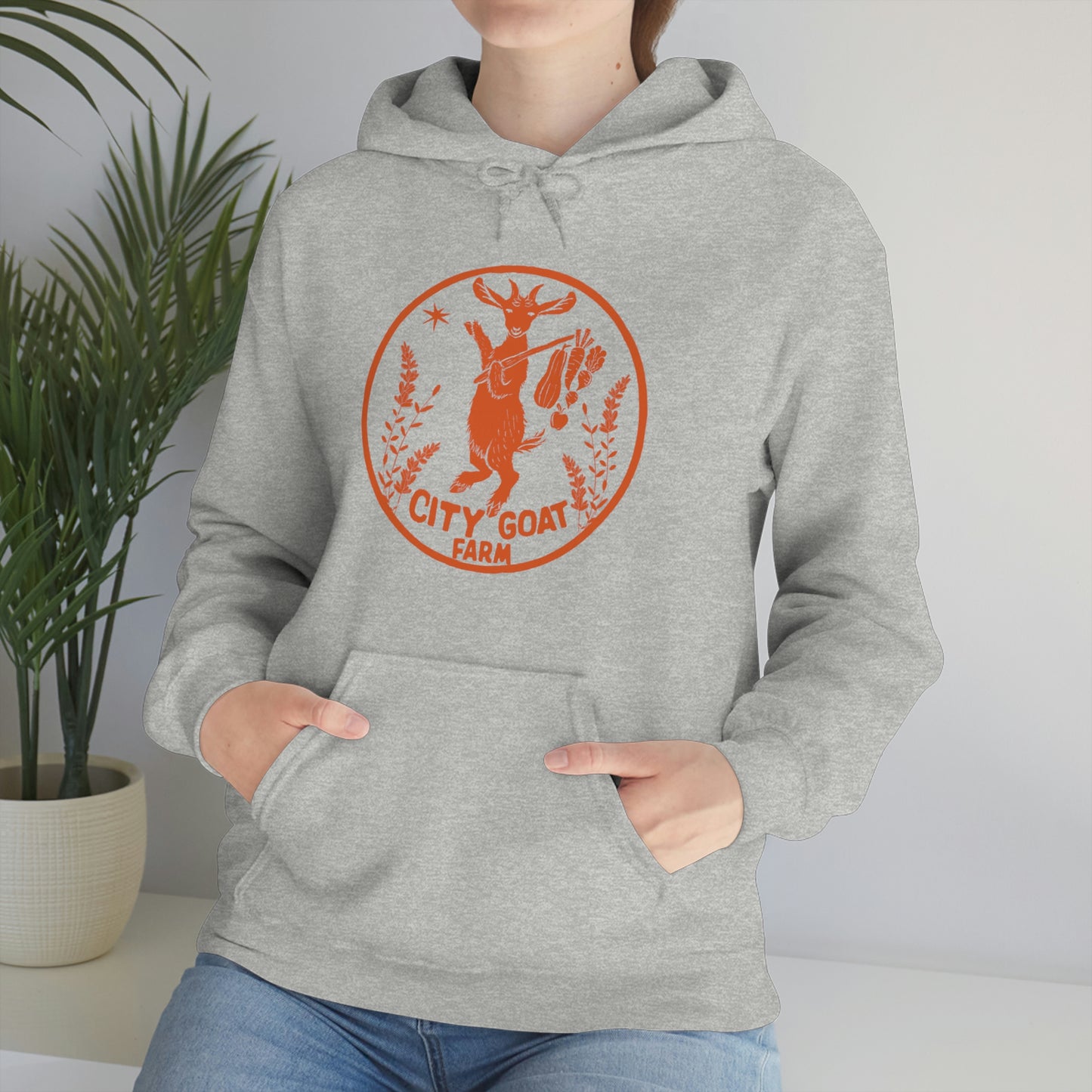 CITY GOAT FARM - GUIDING STAR - Unisex Heavy Blend™ Hooded Sweatshirt