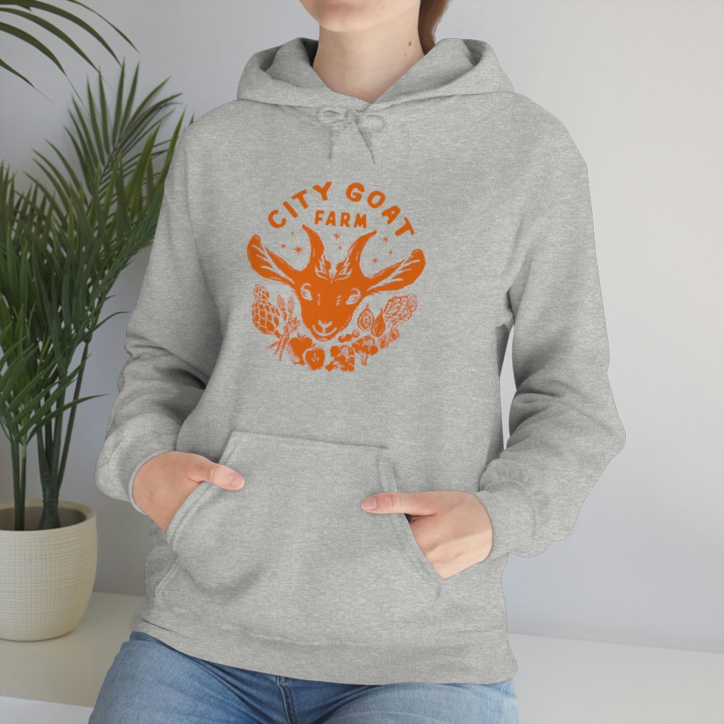 CITY GOAT FARM - HILDY - Unisex Heavy Blend™ Hooded Sweatshirt