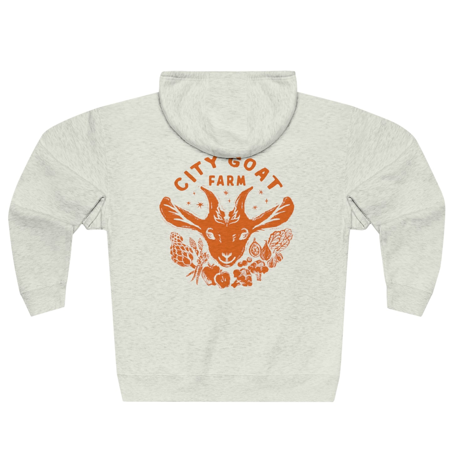 CITY GOAT FARM - HILDY - Unisex Premium Full Zip Hoodie