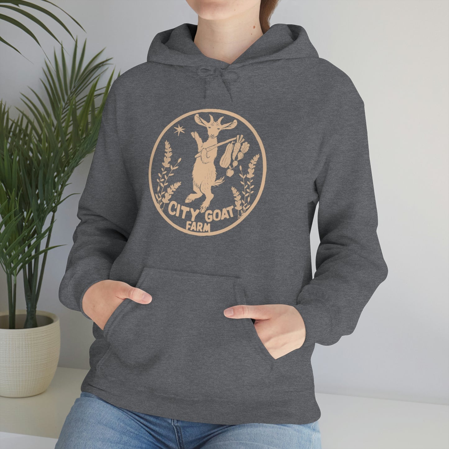 CITY GOAT FARM - GUIDING STAR - Unisex Heavy Blend™ Hooded Sweatshirt