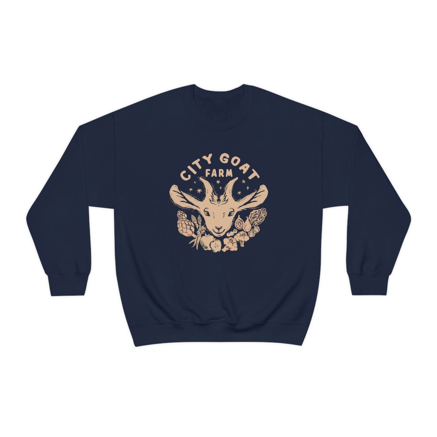 CITY GOAT FARM - HILDY - Unisex Heavy Blend™ Crewneck Sweatshirt
