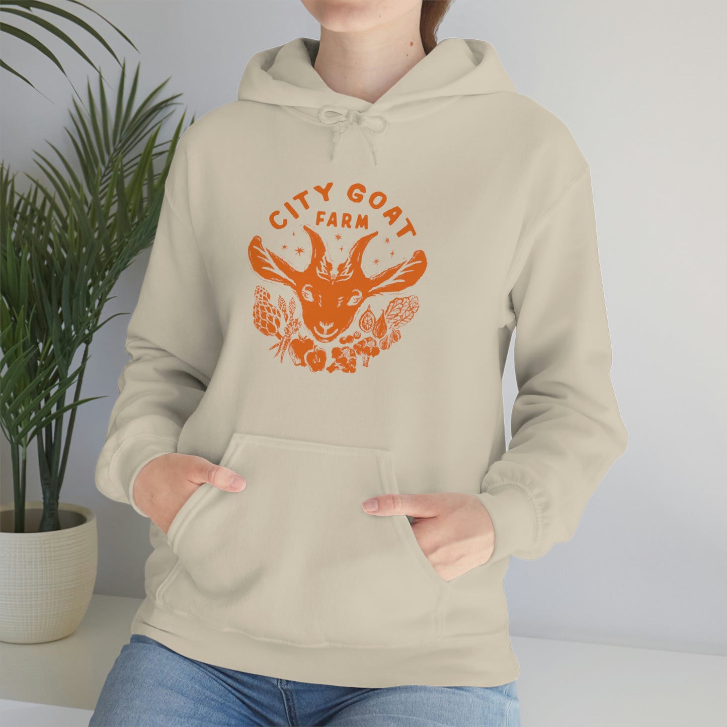 CITY GOAT FARM - HILDY - Unisex Heavy Blend™ Hooded Sweatshirt