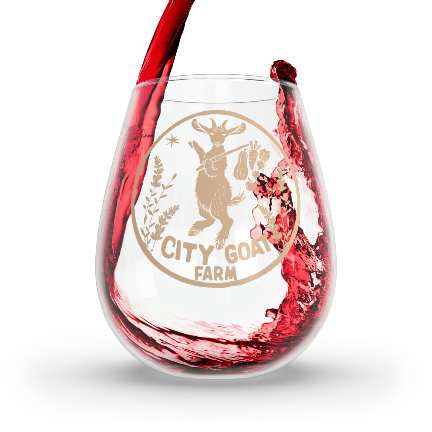 CITY GOAT FARM - GUIDING STAR - Wine Glass