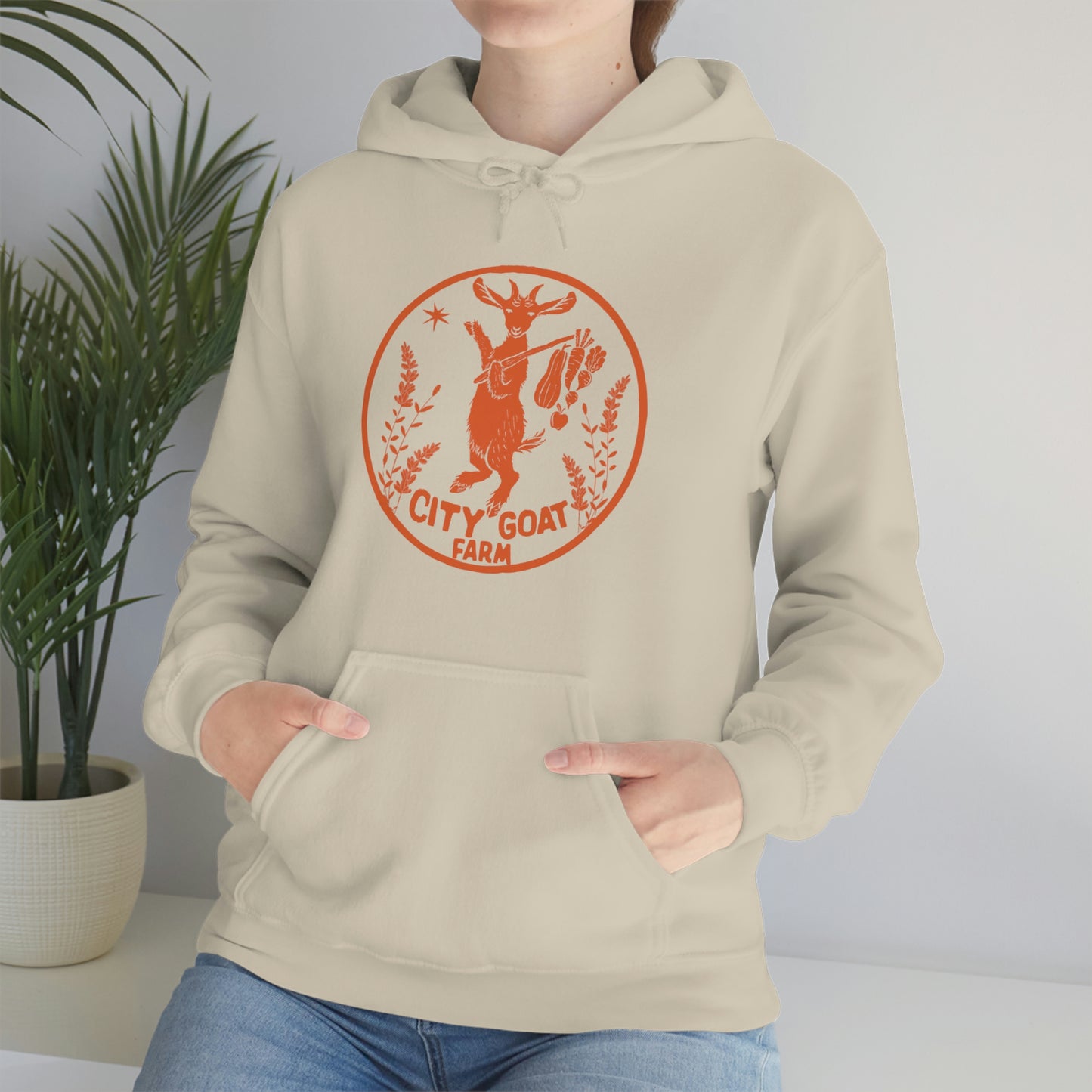 CITY GOAT FARM - GUIDING STAR - Unisex Heavy Blend™ Hooded Sweatshirt