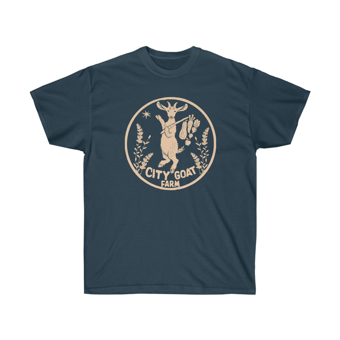CITY GOAT FARM - GUIDING STAR - Unisex Ultra Cotton Tee