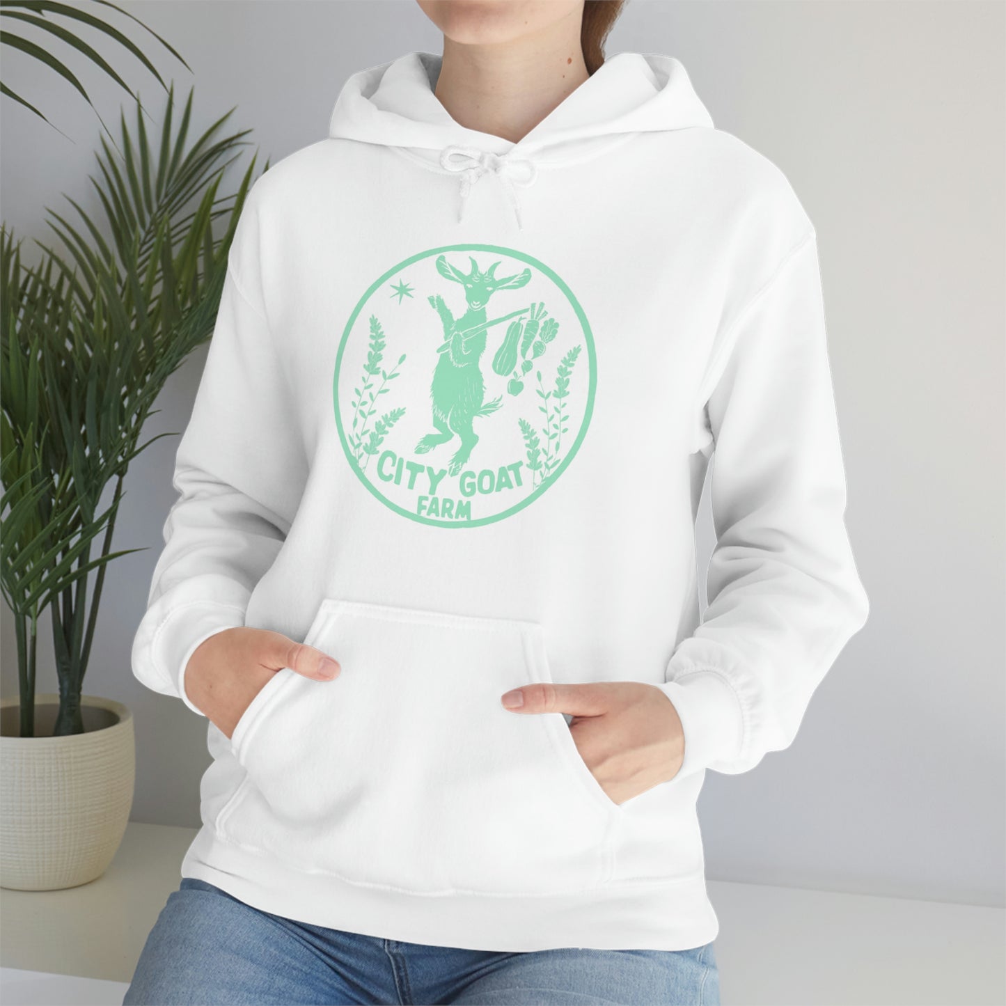CITY GOAT FARM - GUIDING STAR - Unisex Heavy Blend™ Hooded Sweatshirt