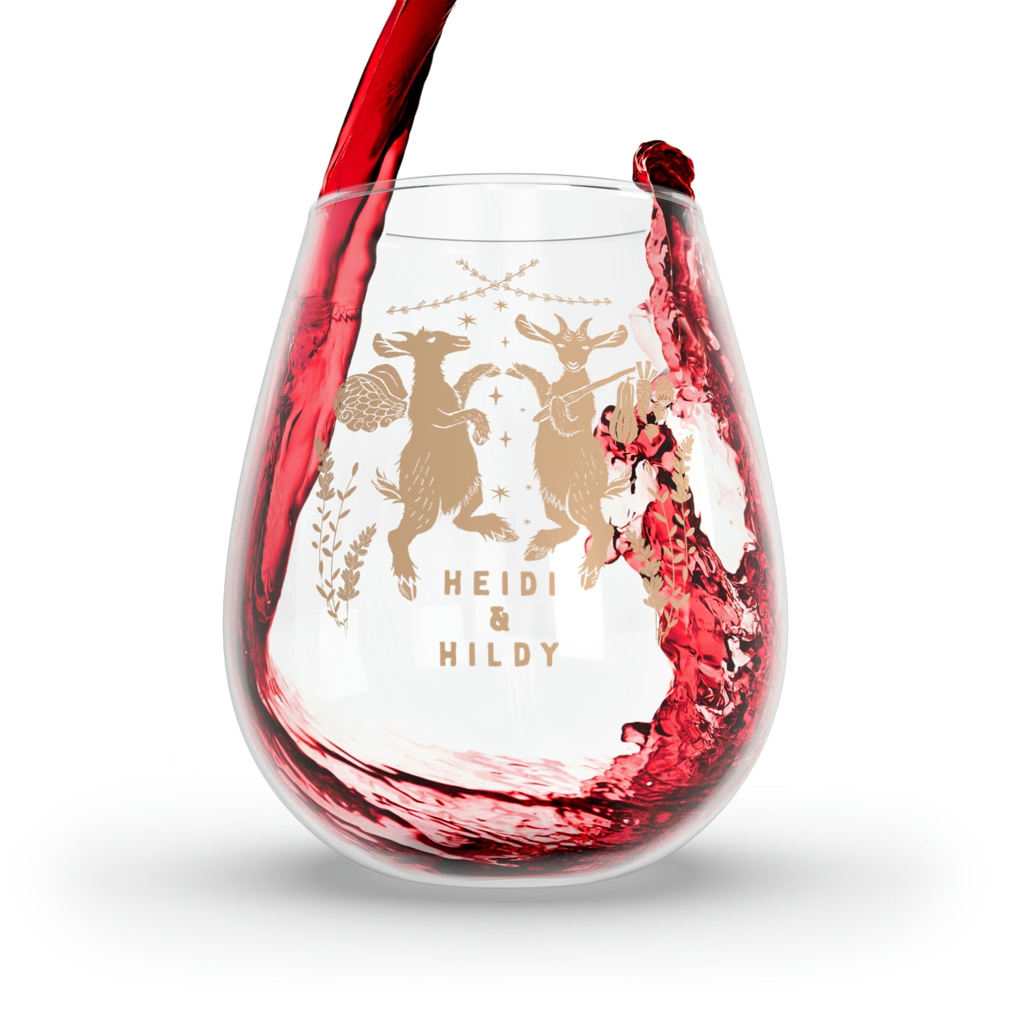 CITY GOAT FARM - GEMINI - Wine Glass