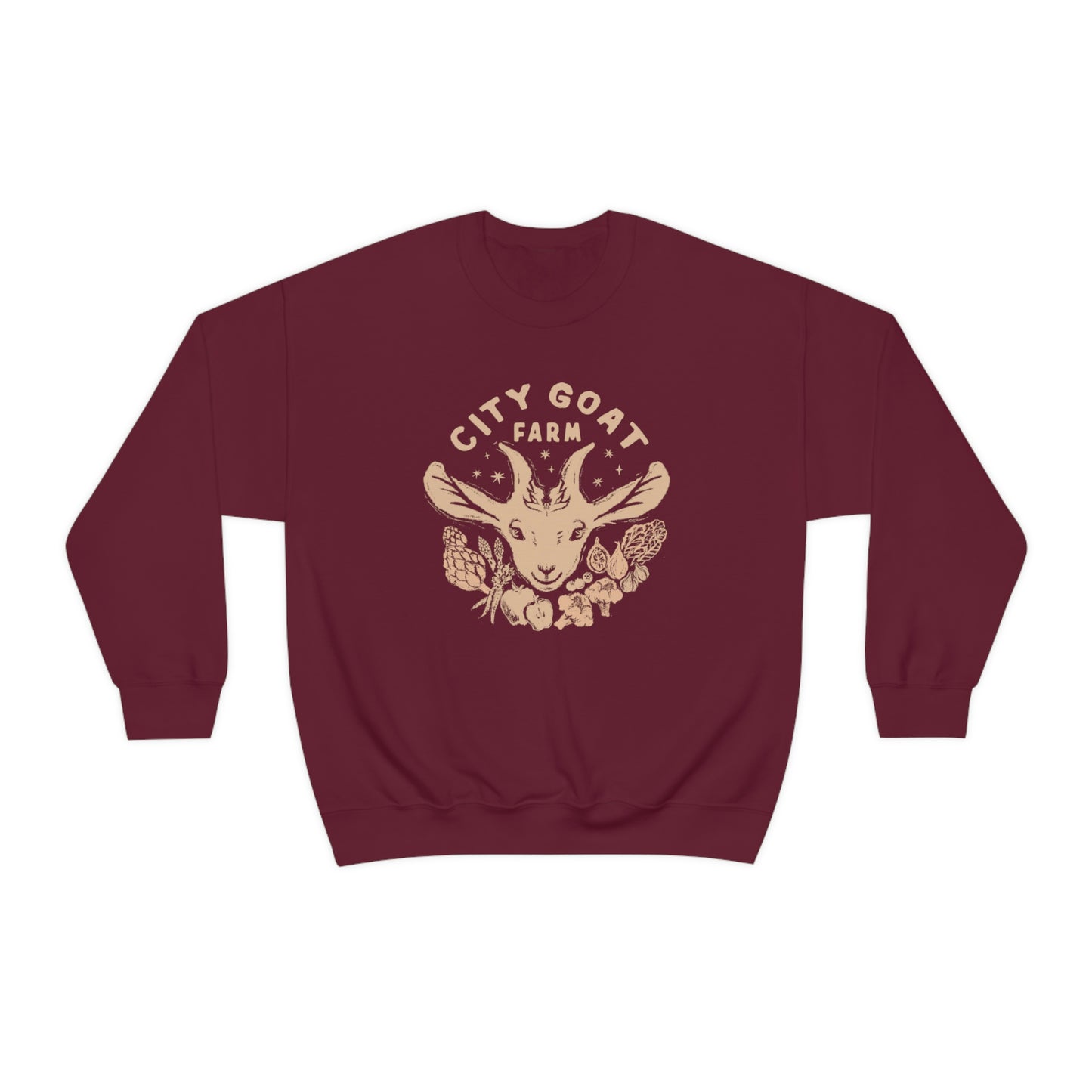 CITY GOAT FARM - HILDY - Unisex Heavy Blend™ Crewneck Sweatshirt