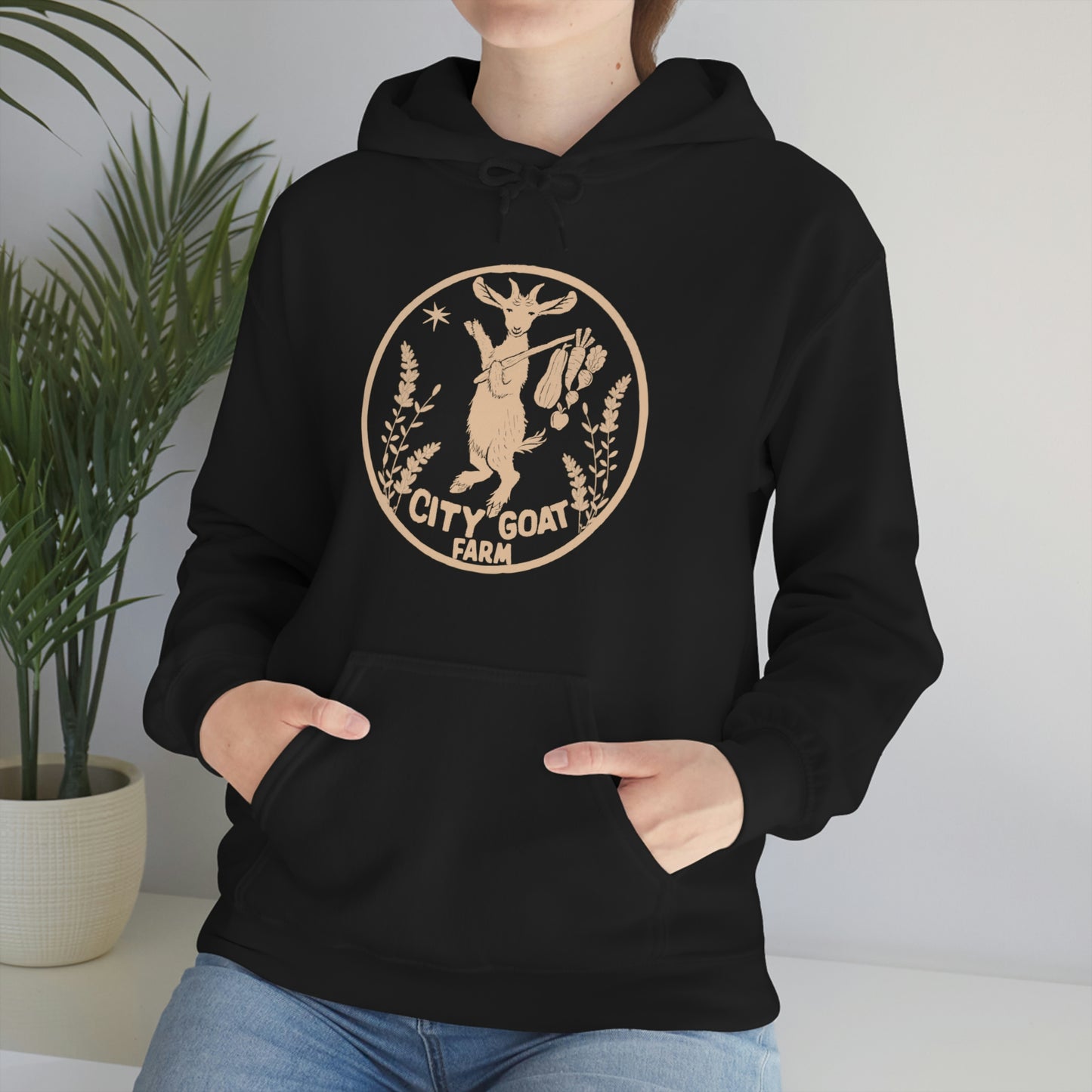 CITY GOAT FARM - GUIDING STAR - Unisex Heavy Blend™ Hooded Sweatshirt