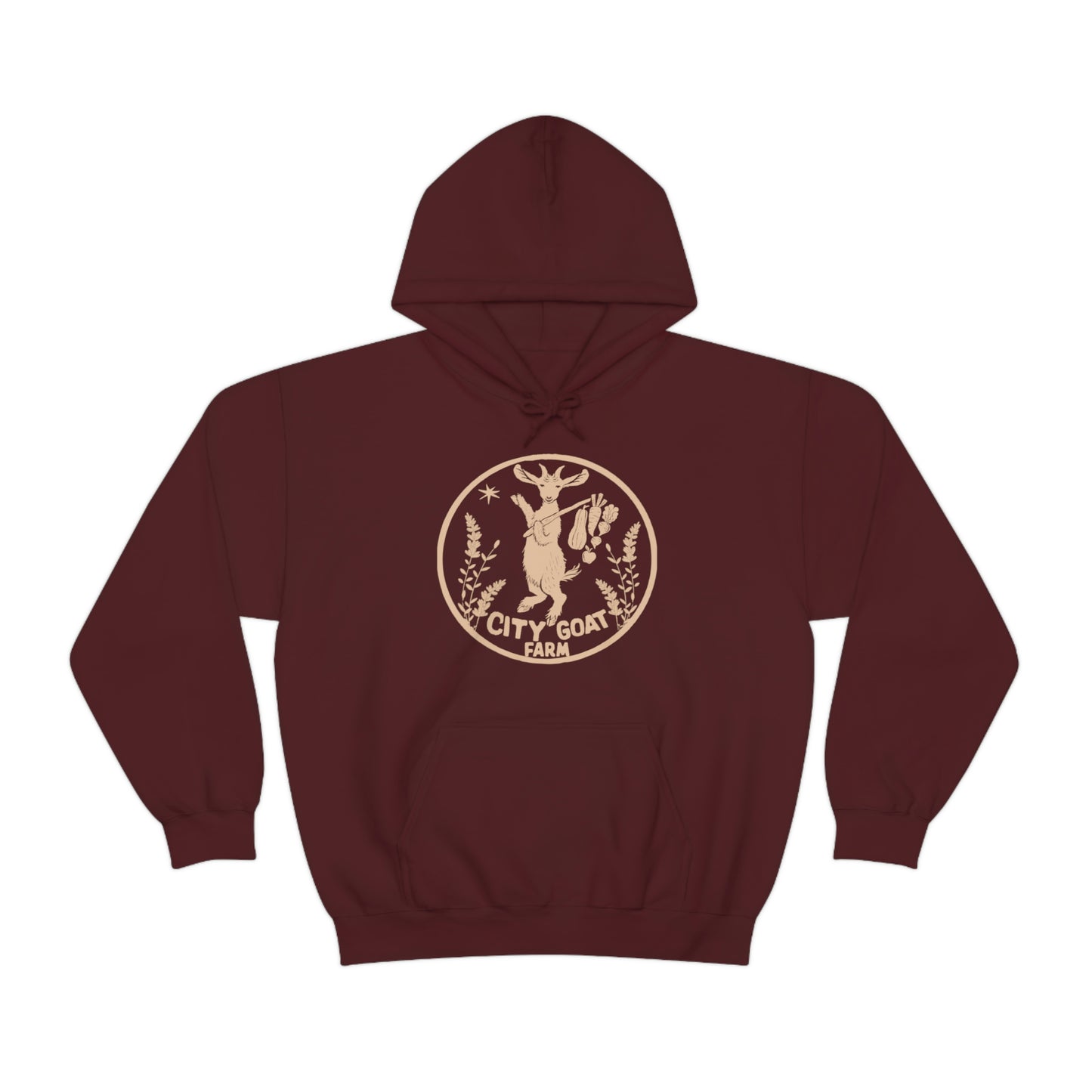 CITY GOAT FARM - GUIDING STAR - Unisex Heavy Blend™ Hooded Sweatshirt