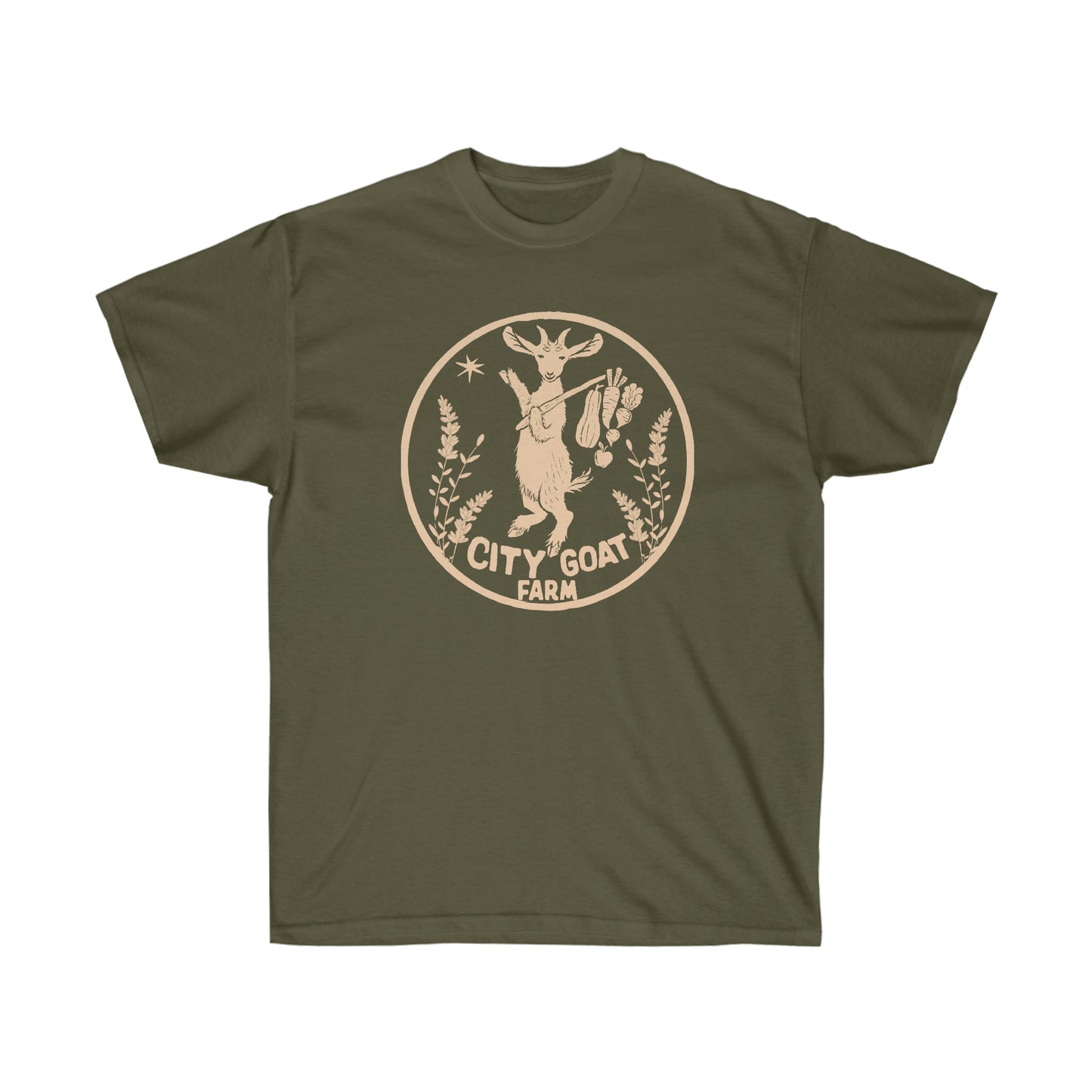 CITY GOAT FARM - GUIDING STAR - Unisex Ultra Cotton Tee