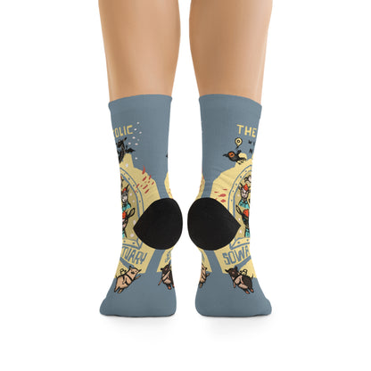 The Life Bucolic with Captain Nemo - Recycled Poly Socks