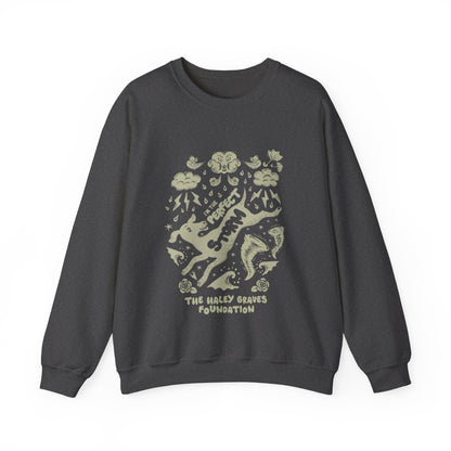 HALEY GROVES FOUNDATION - STORMY - Unisex Heavy Blend™ Crewneck Sweatshirt