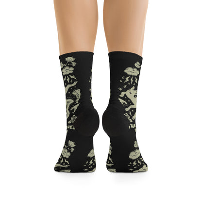 HALEY GRAVES FOUNDATION - STORMY - Recycled Poly Socks