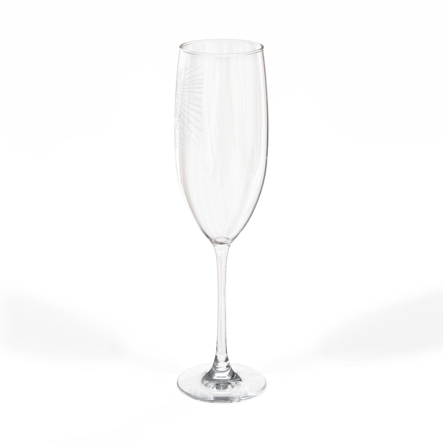 FOREVER REBEL - HALO - Engraved 8oz Champagne Flute — Elegant Celebration Glass