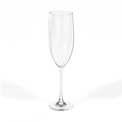 FOREVER REBEL - HALO - Engraved 8oz Champagne Flute — Elegant Celebration Glass