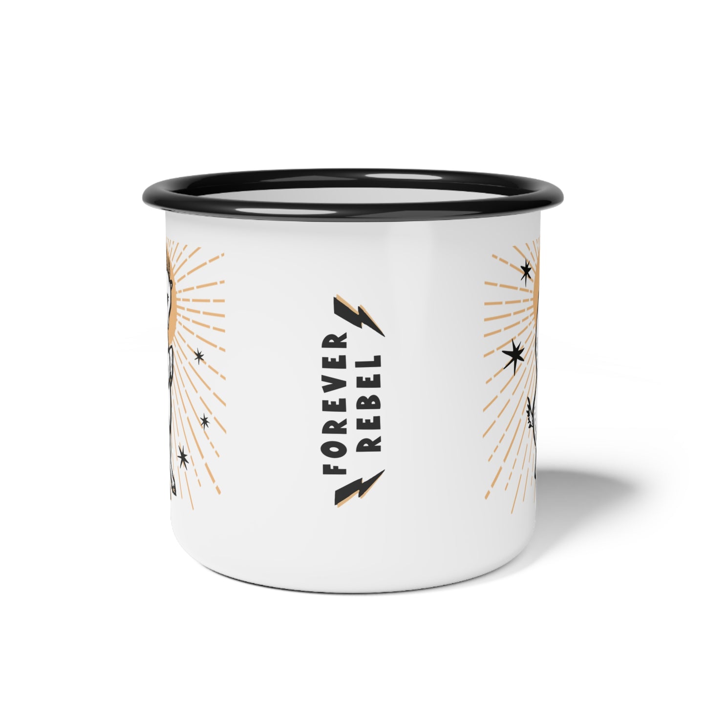 FOREVER REBEL - HALO - Enamel Camp Mug