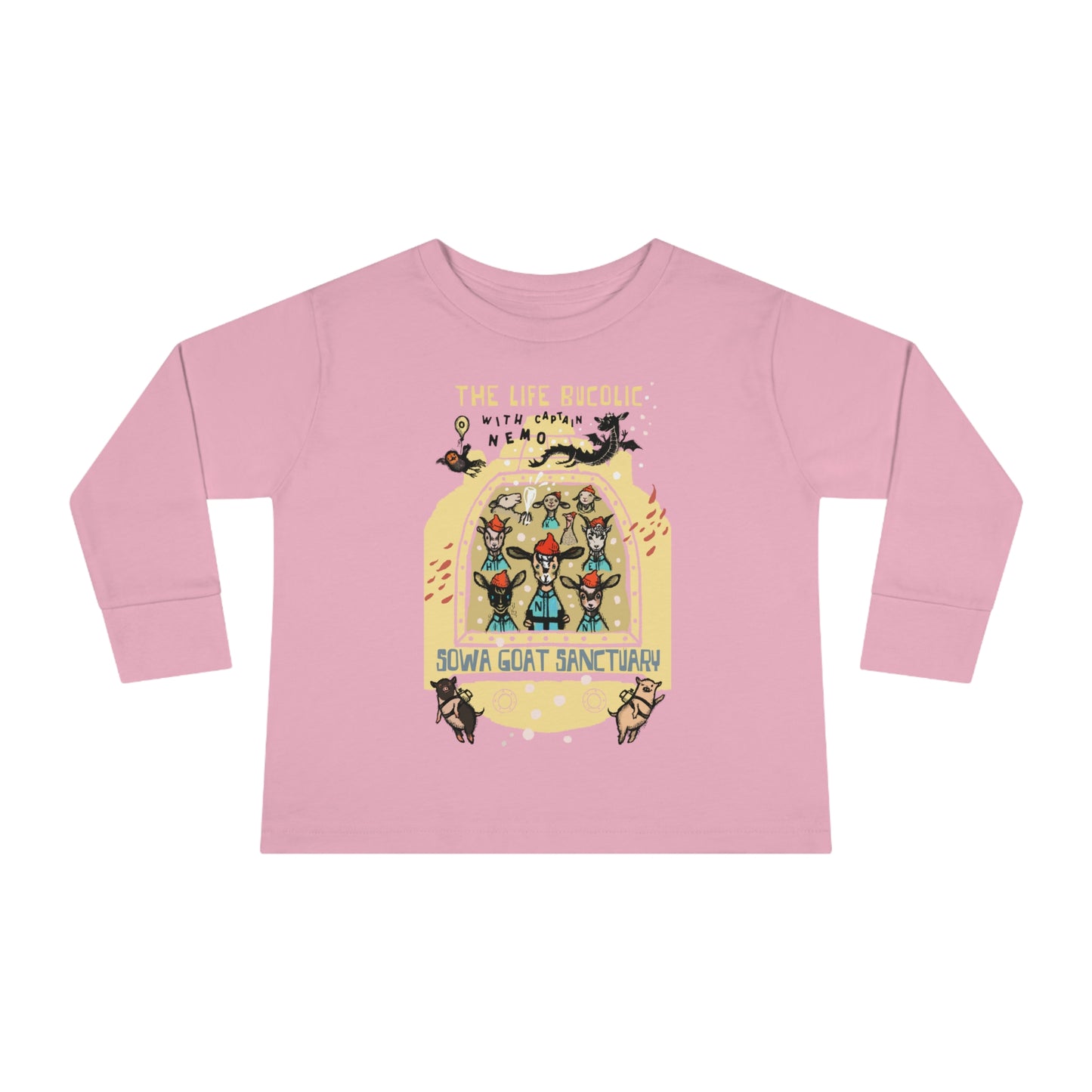 The Life Bucolic with Captain Nemo! - Toddler Long Sleeve Tee