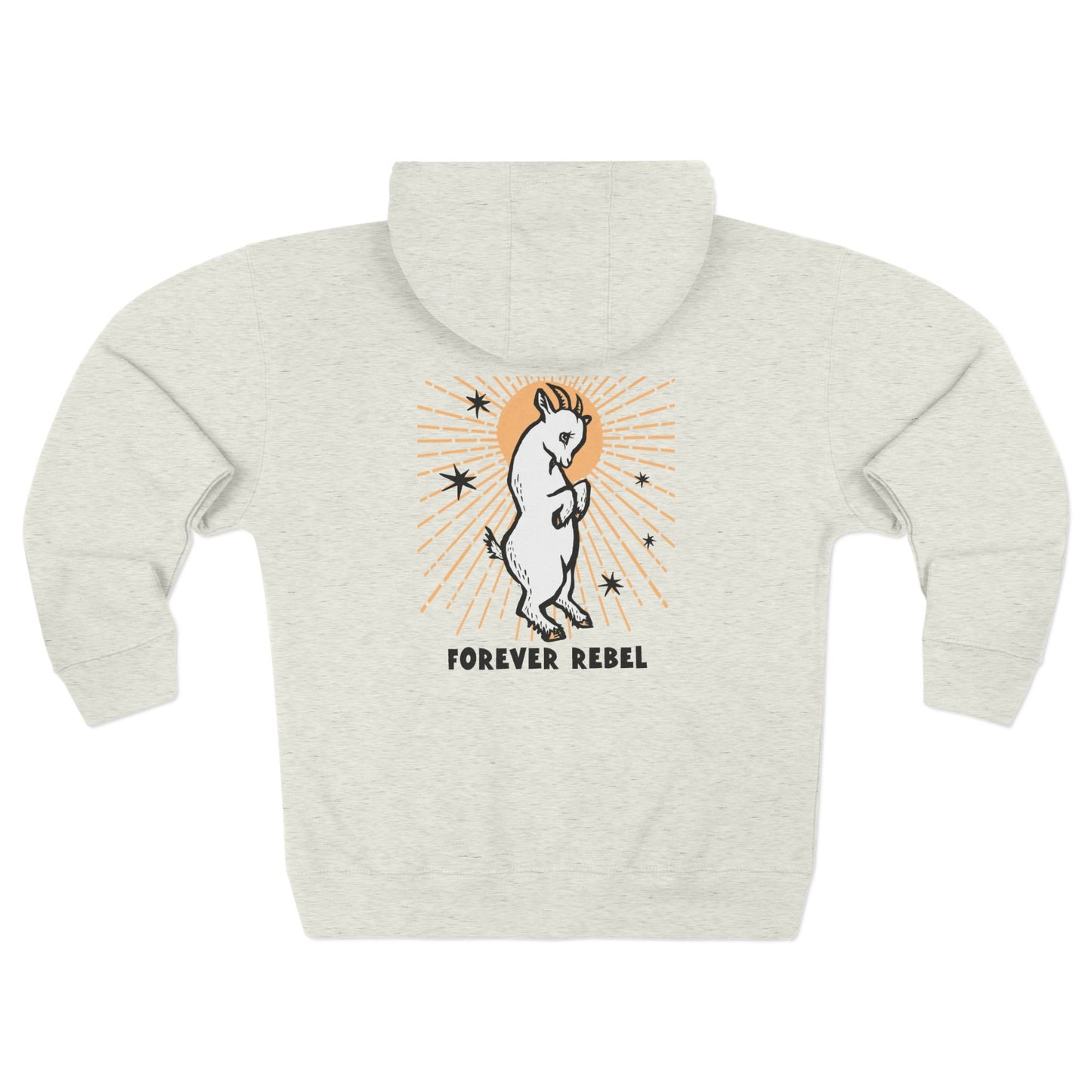 FOREVER REBEL - HALO - Full‑Zip Hoodie