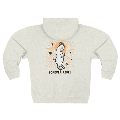 FOREVER REBEL - HALO - Full‑Zip Hoodie