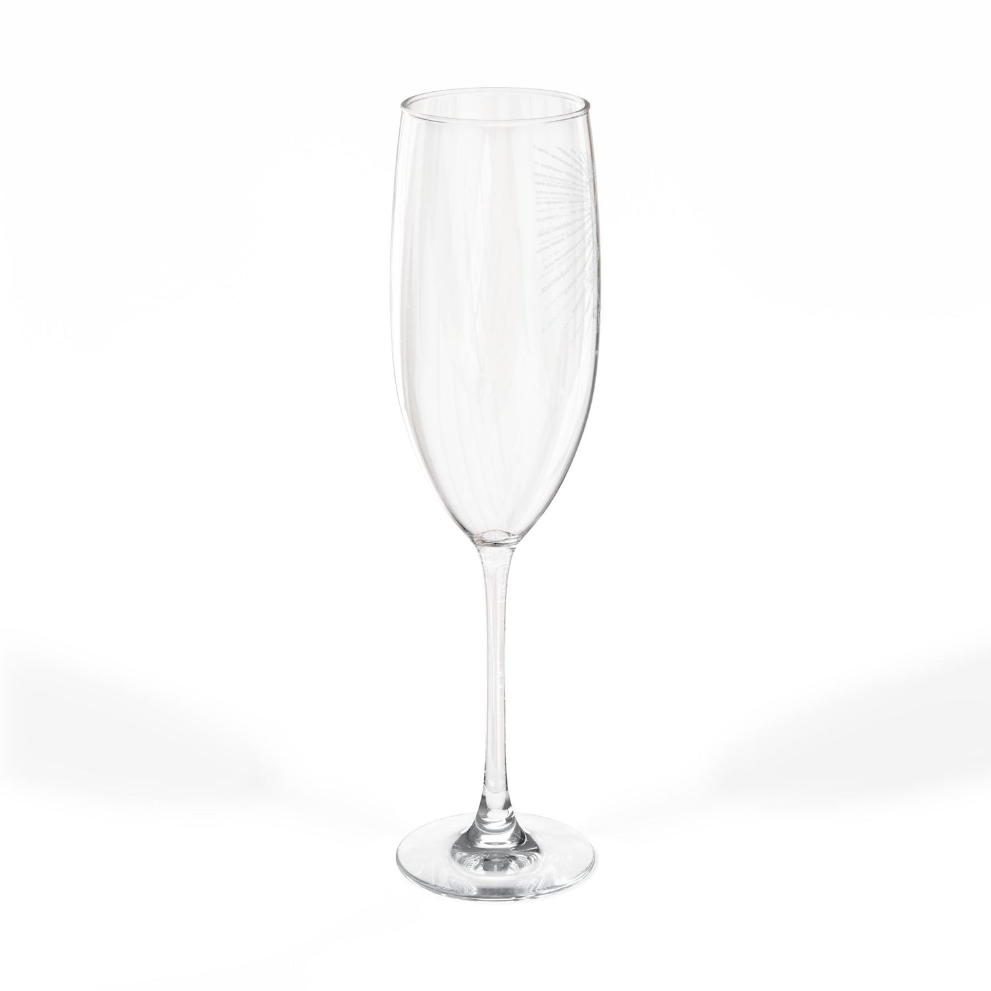FOREVER REBEL - HALO - Engraved 8oz Champagne Flute — Elegant Celebration Glass