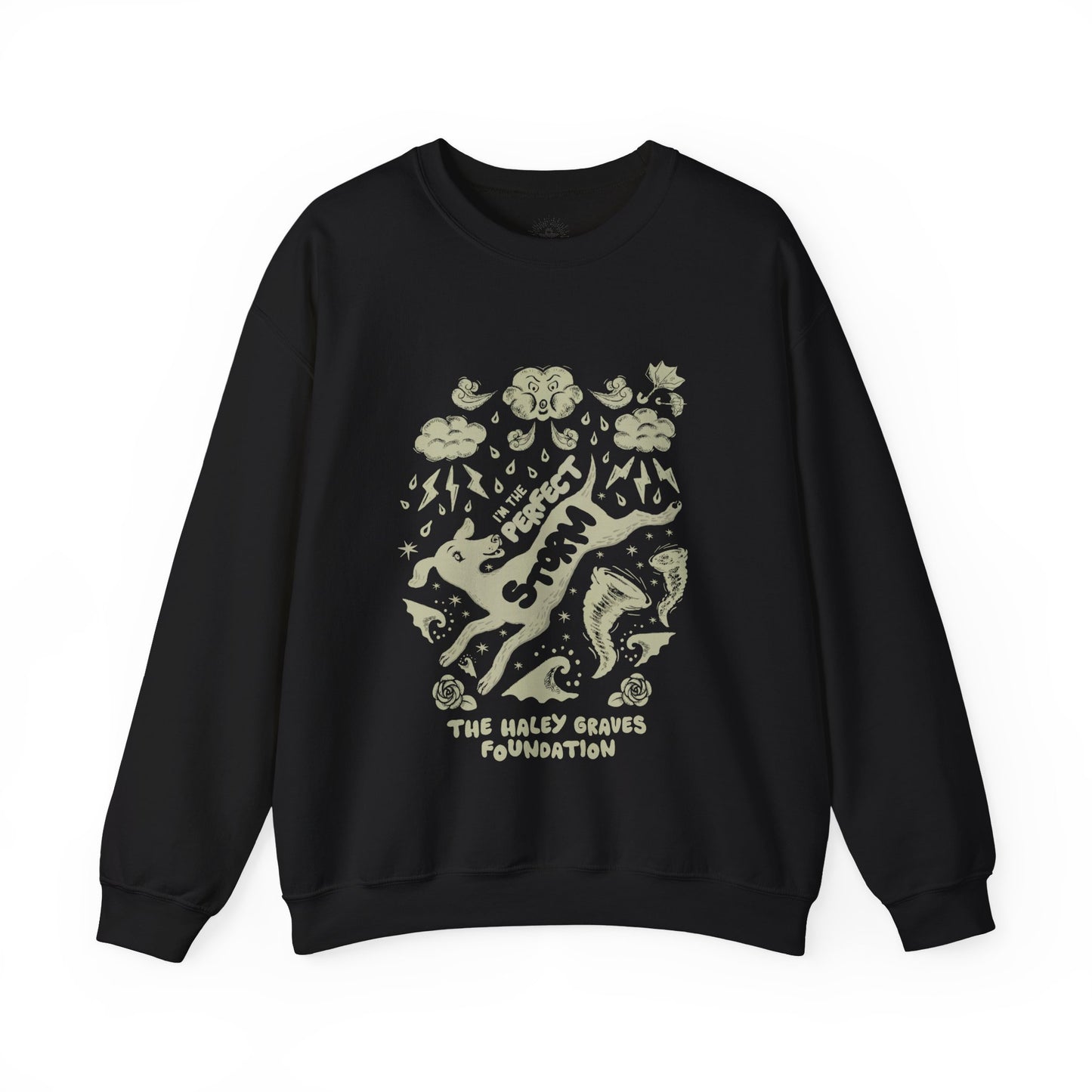 HALEY GROVES FOUNDATION - STORMY - Unisex Heavy Blend™ Crewneck Sweatshirt