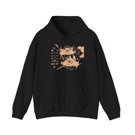 Fluffy Butt Rescue - Minky Forever -  Unisex Heavy Blend™ Hooded Sweatshirt