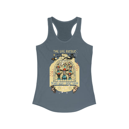 The Life Bucolic with Captain Nemo! - Women's Ideal Racerback Tank