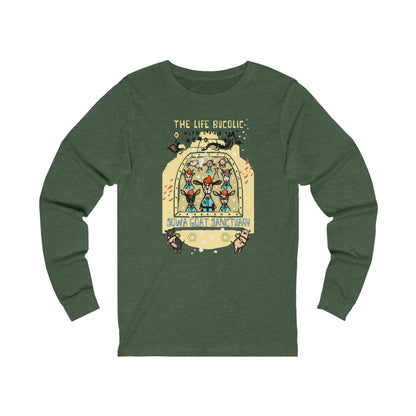 The Life Bucolic with Captain Nemo!- Unisex Jersey Long Sleeve Tee